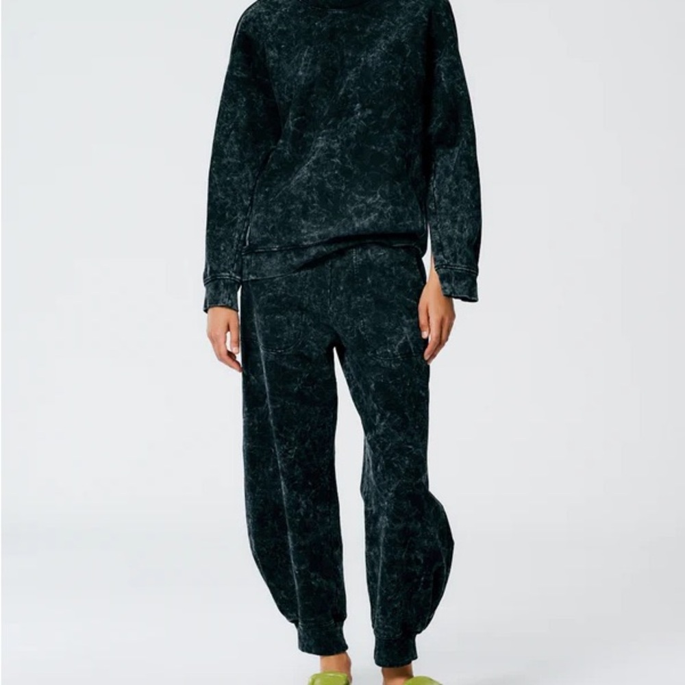 Tibi acid wash Calder sweatpants, NWT